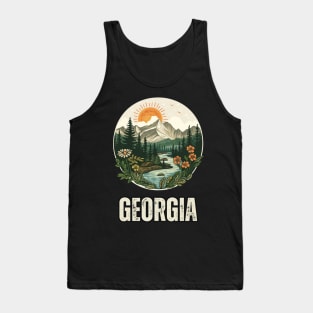 Georgia state USA Tank Top